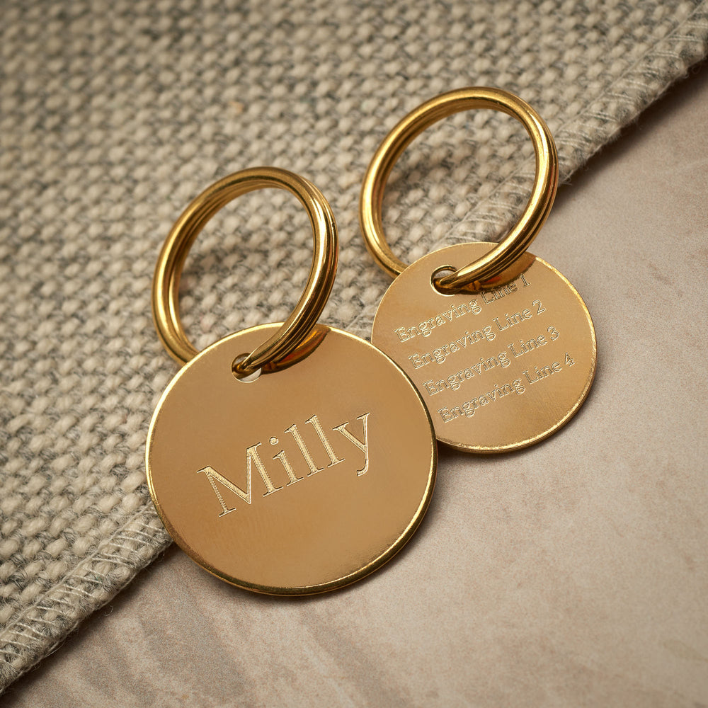 Brass pet id tags shop